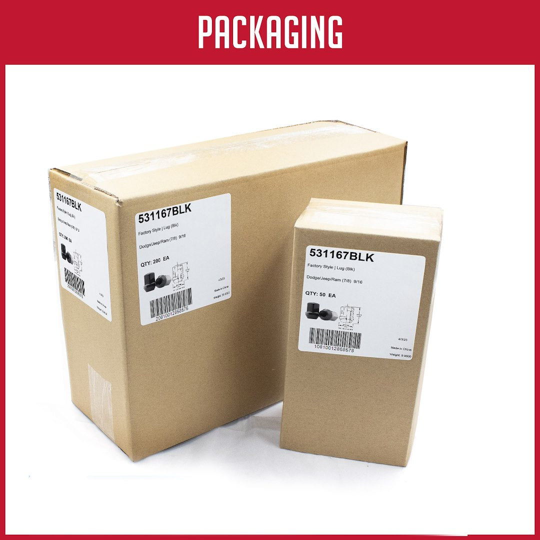 Product of Coyote Wheel Accessories 531167BLK 60 Degree Conical 9/16x18 Lug Nut