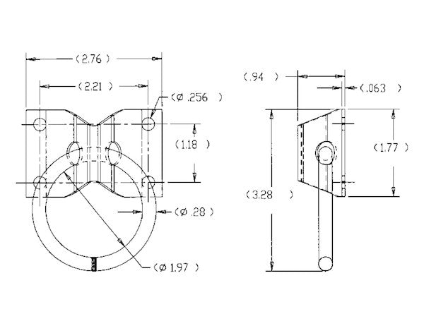 Buyers Products B33 D-Ring||b33_1.Jpg||86||b83b33||1292985