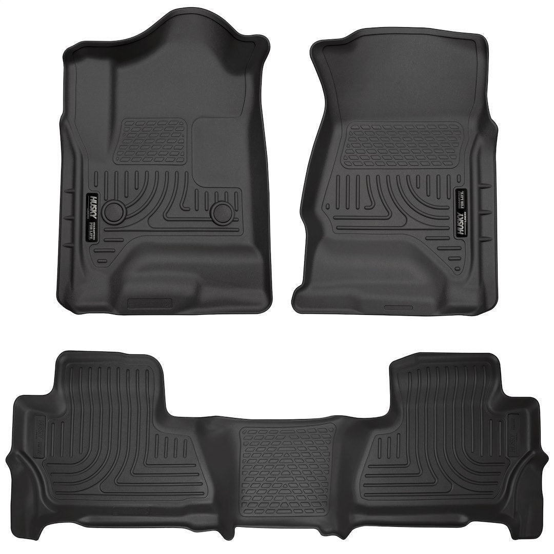 Product of Husky Liner WeatherBeater™ 99201 Black Thermoplastic Polyolefin (TPO) Floor Liner