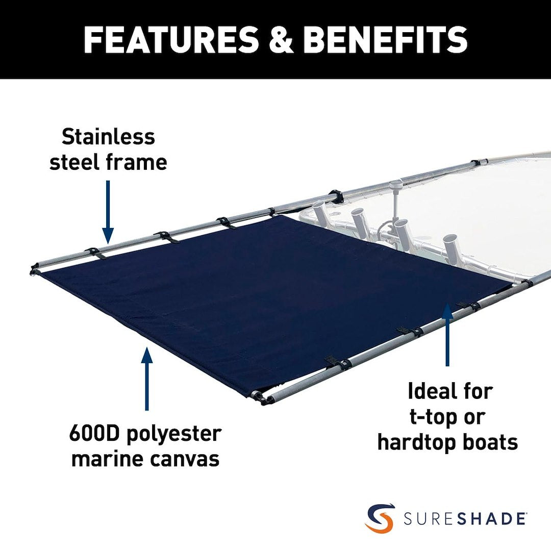 Product of Taylor Made 2021026255 Boat T-Top Shade Extension