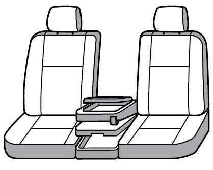 Product of Covercraft GTC4324ABCOBK Carhartt® PrecisionFit® Black Nylon Seat Cover