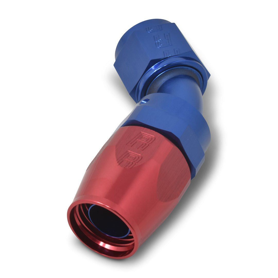 Product of Russell Automotive Full Flow 610110 Crimp-On 5/8 Inch (-10 AN) Blue/ Red