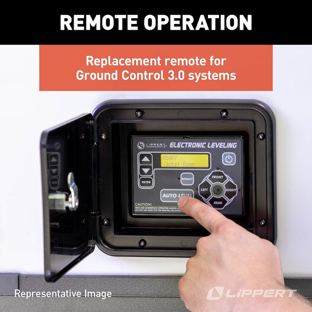 Product of Lippert Components 329164 Leveling System Remote Control