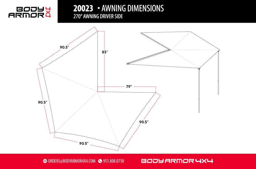 Body Armor 20023 Awning||image20023_1.Jpg||87||b9620023||1607374