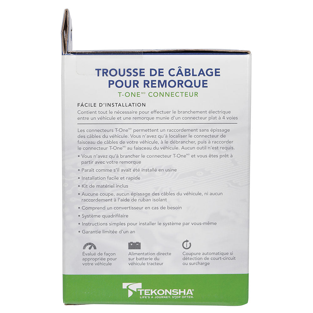 Product of Tekonsha 118778 Vehicle End 4 Flat Trailer Wiring Connector