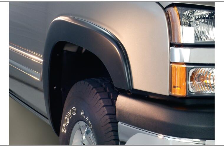 Product of Bushwacker 40915-02 Non-Exposed Fasteners Black Fender Flare - Set Of 4