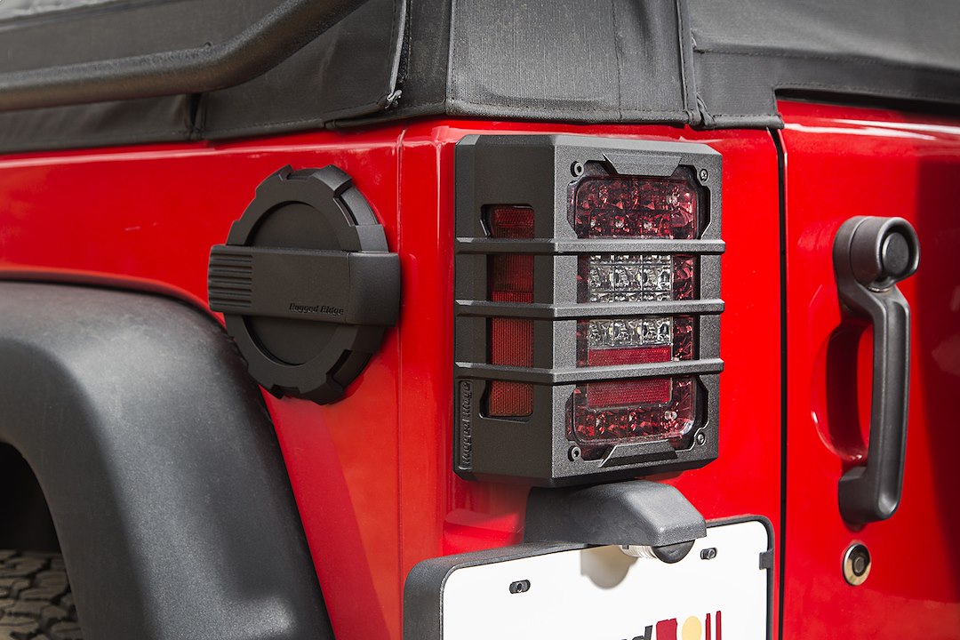 Product of Rugged Ridge 11226.05 Tail Light Guard