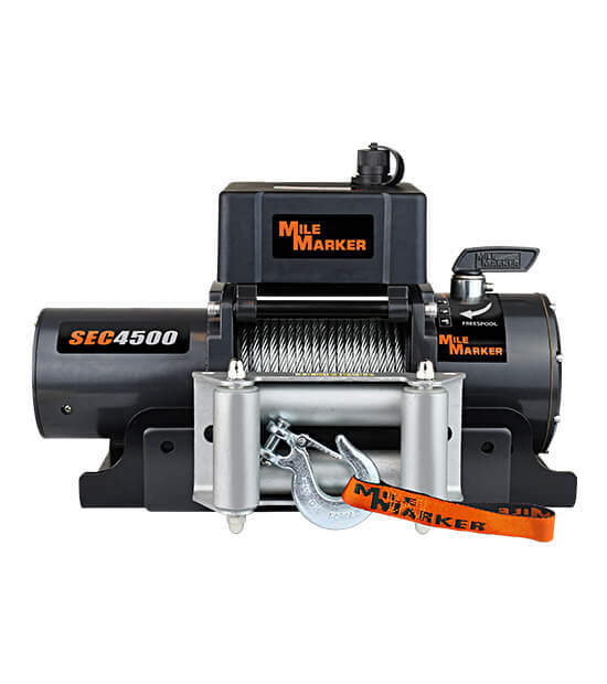 Product of Mile Marker 76-50115BW 4500 Pound ATV/ UTV Winch