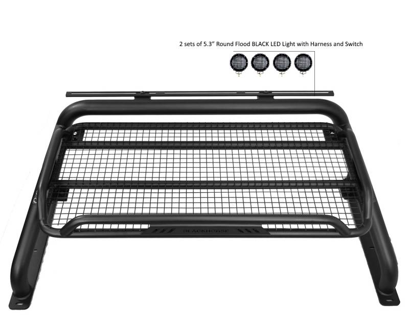 Black Horse Offroad Rb-Ba1b-Plfb Truck Bed Bar||rb-Ba1b-Plfb_2.Jpeg||86||blkrbba1bplfb||2239133