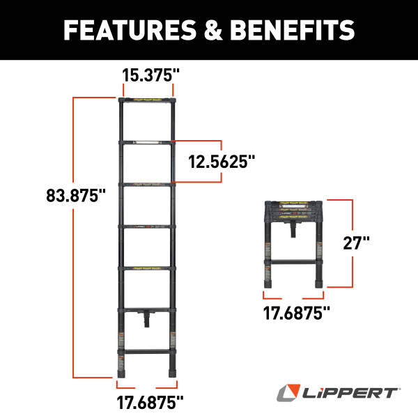 Lippert Components 2024044562 Bunk Ladder||2024044562_2.Jpg||87||m6v2024044562||1696348
