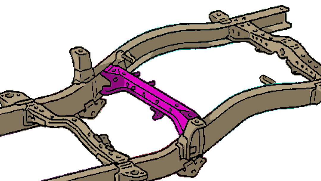 Product of Kentrol Rb7117 Replacement Frame Section