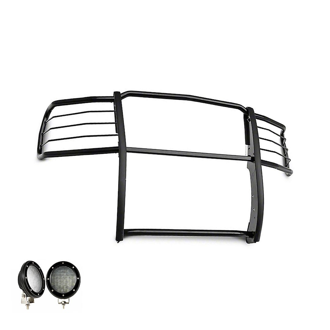 Product of Black Horse Offroad 17GT27MA-PLFB Grille Guard