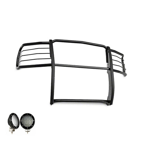 Product of Black Horse Offroad 17GT27MA-PLFB Grille Guard