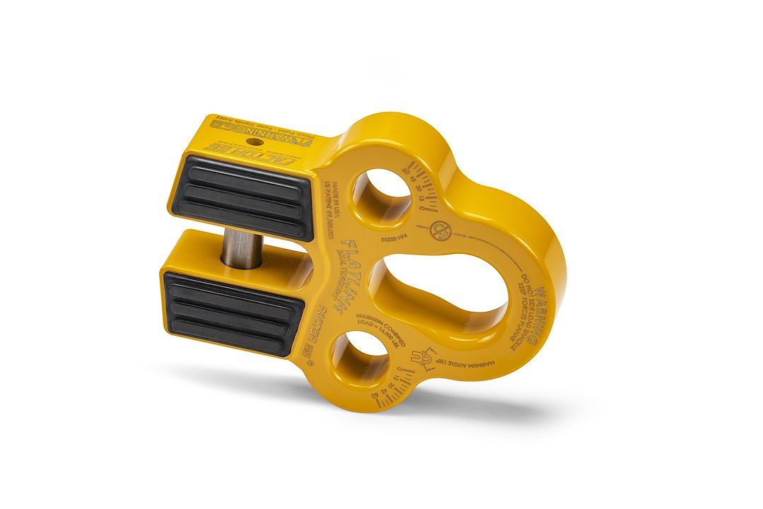 Factor 55 00225-03 Winch Cable Shackle Mount||00225-03_Flatlink_Multimount_Yellow.Jpg||85||fac0022503||1165070
