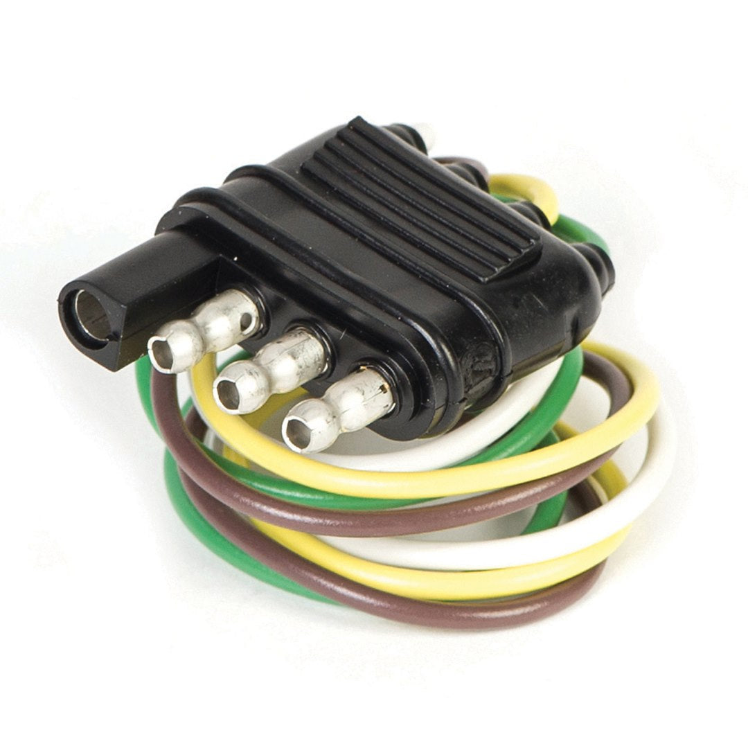 Husky Towing 13192 Trailer Wiring Connector||hus_13192_4 Wire Flat Connector_1.Jpg||85||hus13192||2165079
