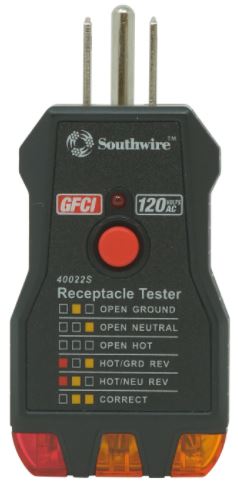 Product of Southwire Corp. 40022s Circuit Tester