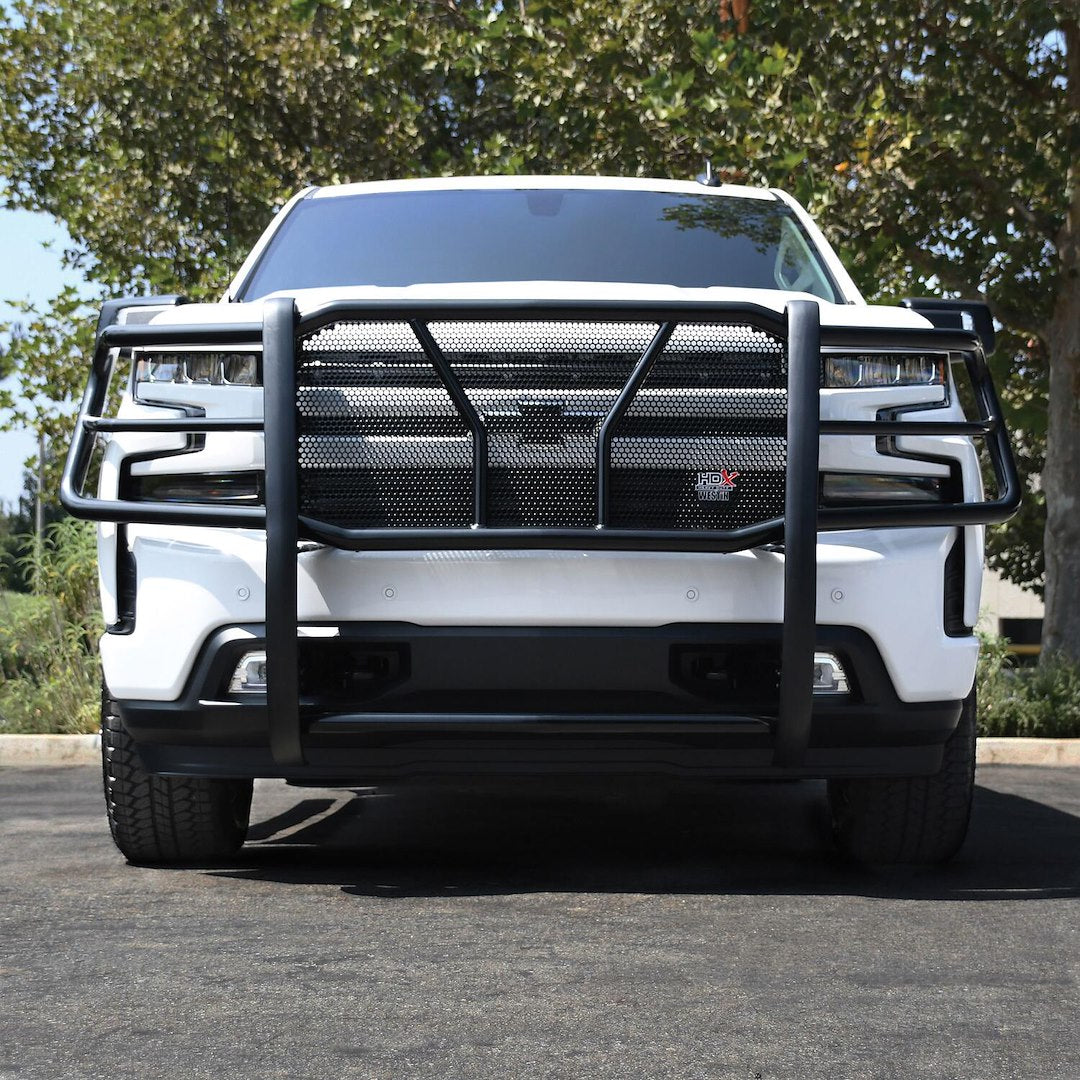 Product of Westin Automotive 57-3955 Grille Guard 1-Piece Black Powder Coated