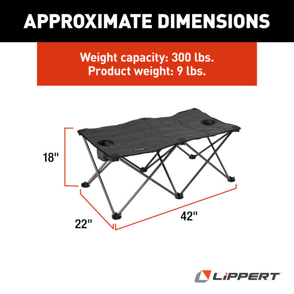 Product of Lippert Components 2021123295 Camping Ottoman