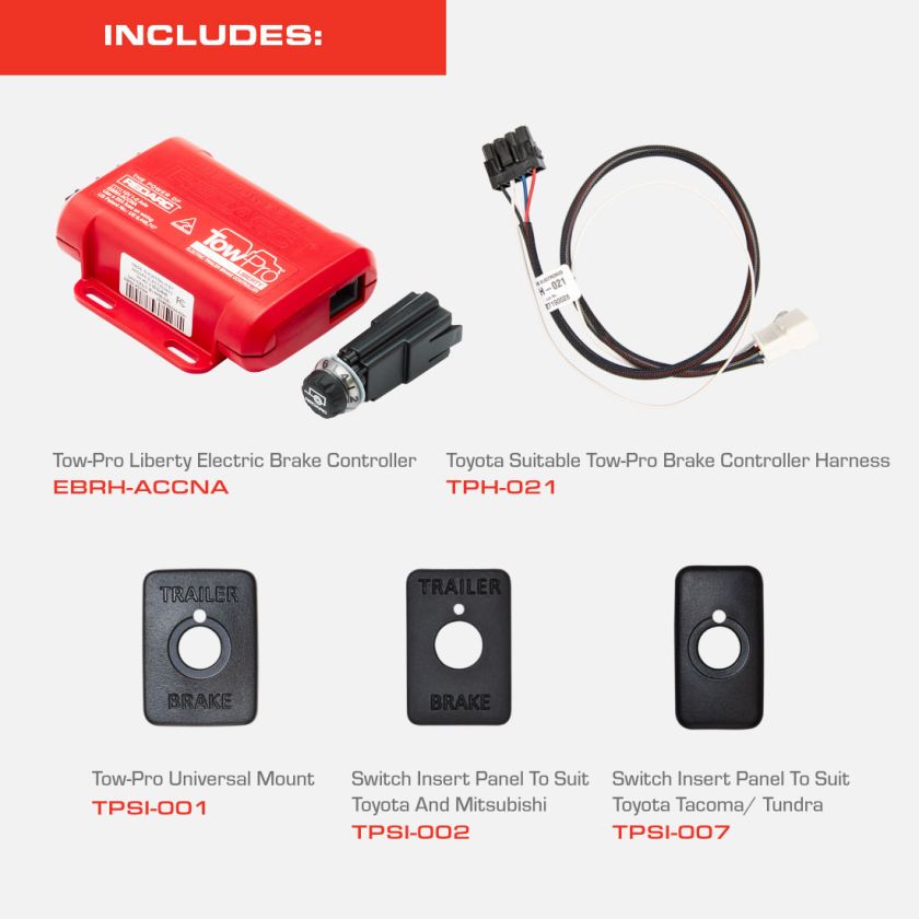 Product of Redarc Ciktp-Na-004 Trailer Brake Control Mounting Kit