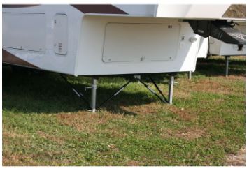 Product of Lippert Components 191015 Trailer Stabilizer Jack Stand Lock Arm