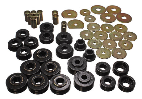 Product of Energy Suspension 3.4138G Black Polyurethane Body Mount Bushings