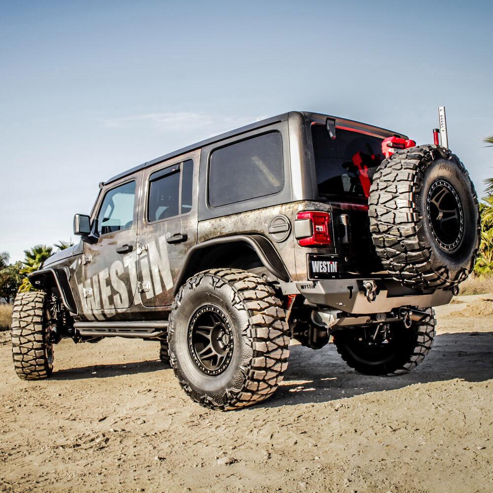 Product of Westin Automotive 59-82025 WJ2 Series Steel Textured Bumper