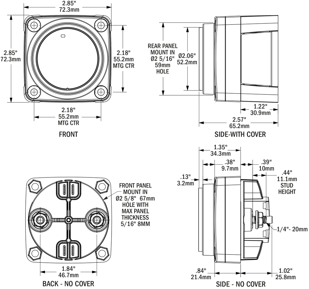 Product of Blue Sea 7635-Bss Battery Voltage Sensing Relay