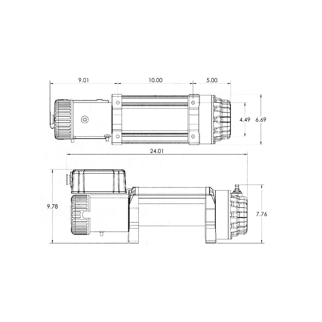 Product of Superwinch 1515000 15000 Pound Vehicle Recovery Winch