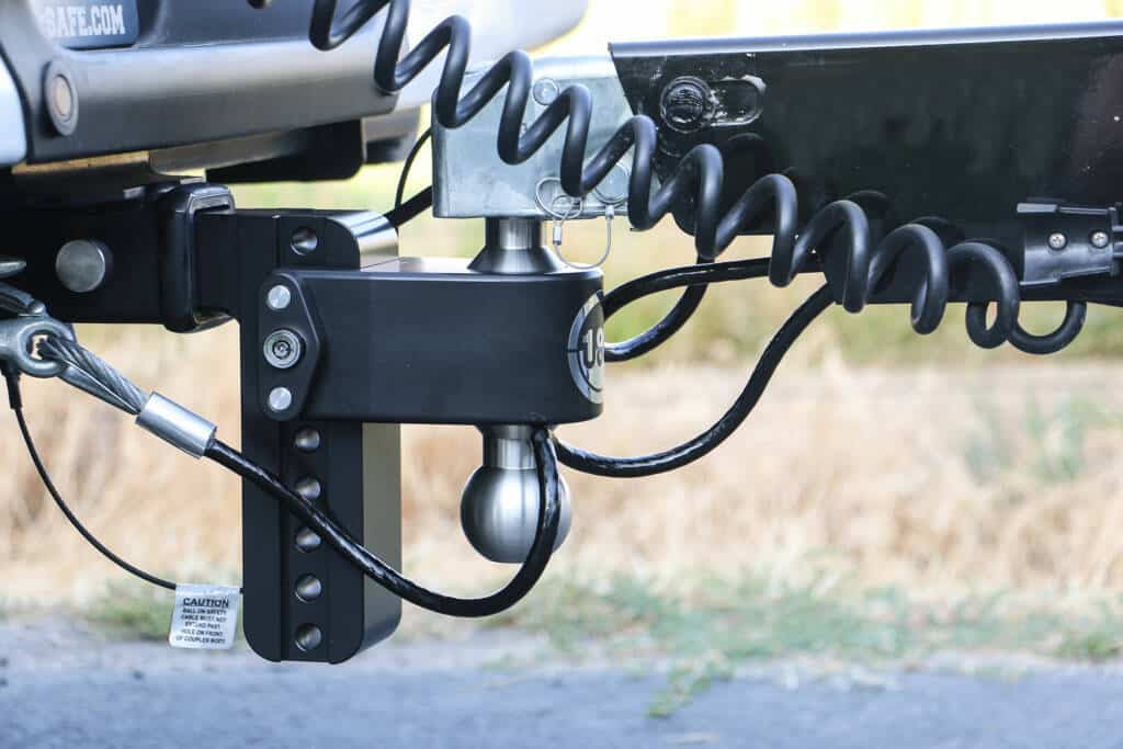 Product of Weigh Safe CTB10-3-KA-CER-BLA Receiver Trailer Hitch Ball Mount