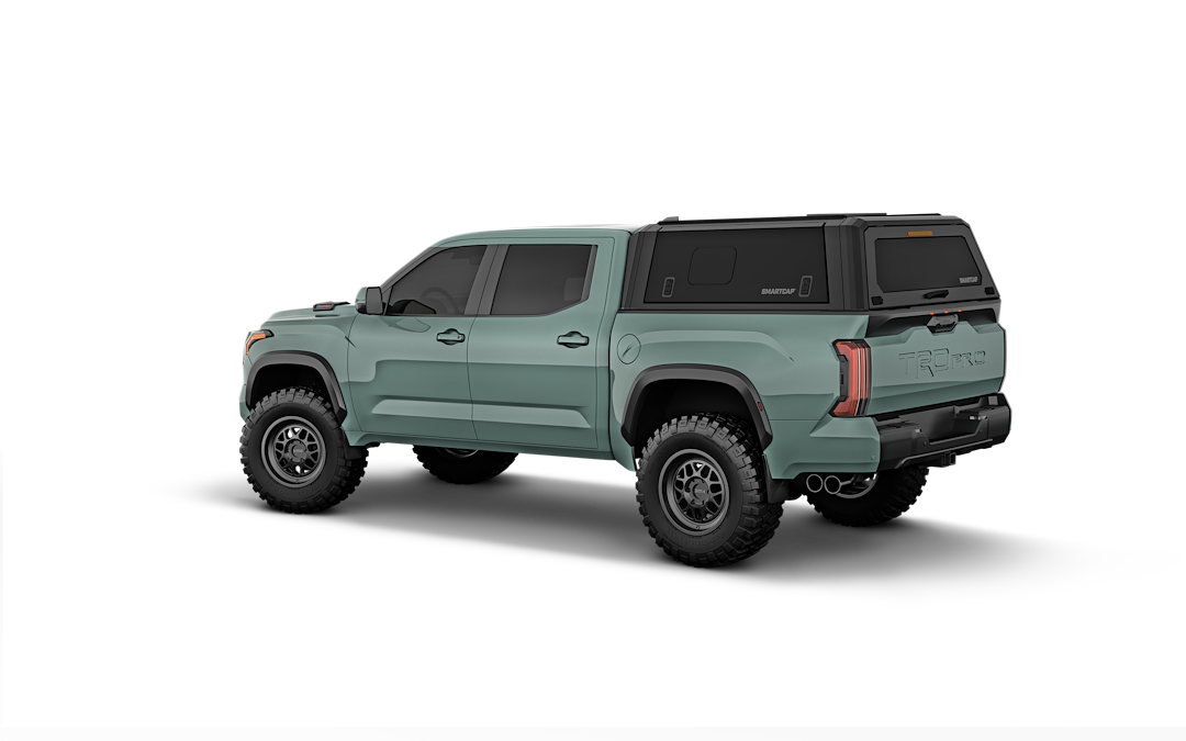 Product of SmartCap EV1310-MB Black Stainless Steel 5-Piece Truck Cap