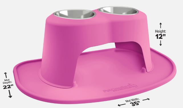 Weathertech (Usa) D6412pkpk Pet Dish||d6412pkpk_1.Jpg||85||w24d6412pkpk||1585642