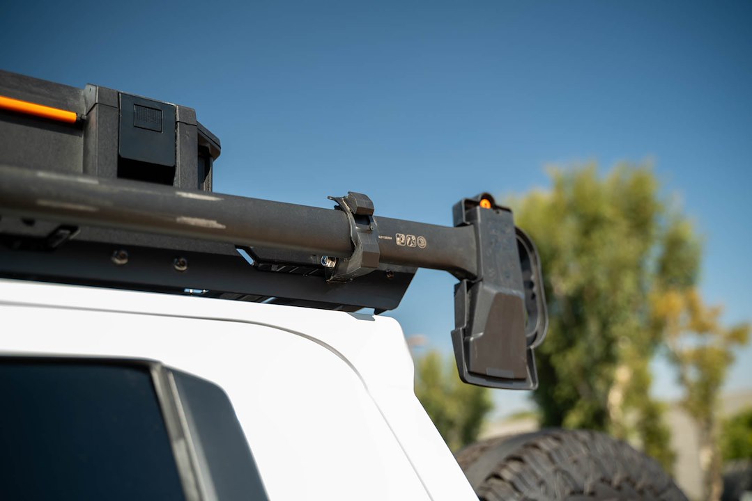 Dv8 Offroad Unrm-01 Molle Cargo Panel Tool Clamp||universal-Quick-Release-Tool-Mounts-Pair-Installed-3.Jpg||91||dv8unrm01||1629593