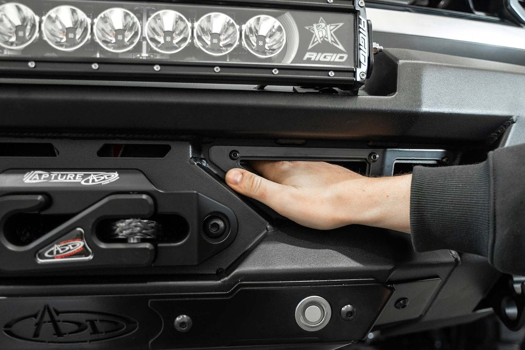 Product of Addictive Desert Designs F810335070103 Phantom Steel Powder Coated Bumper