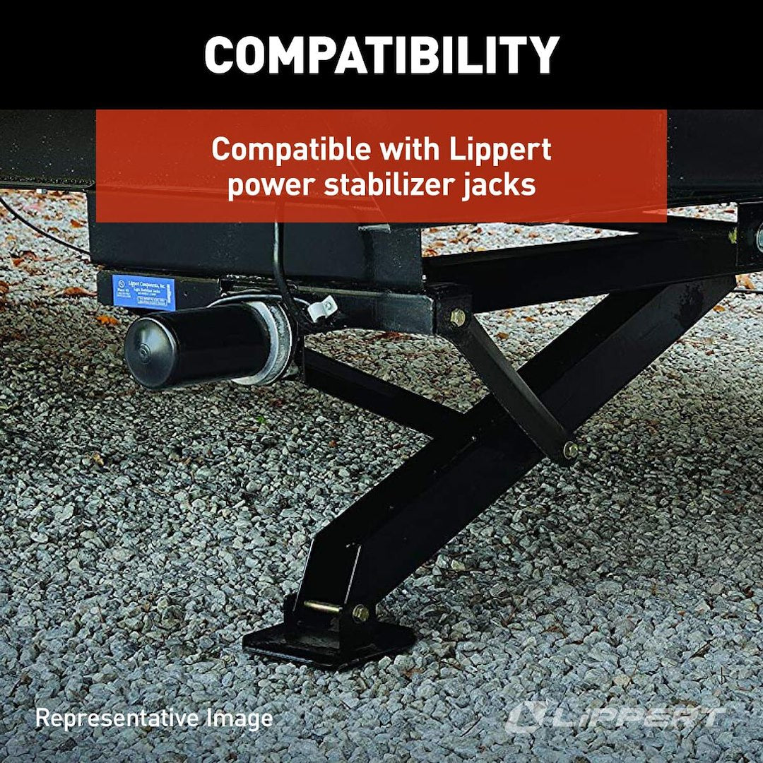 Product of Lippert Components 1134122 Trailer Stabilizer Jack Stand Lock Arm