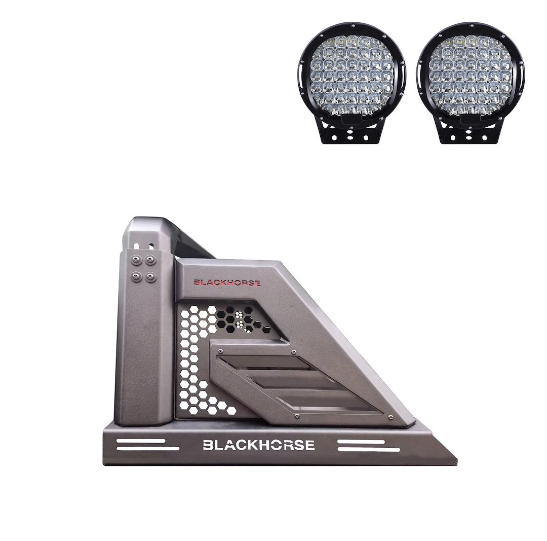 Product of Black Horse Offroad AR2-09B-PL69B  Truck Bed Bar