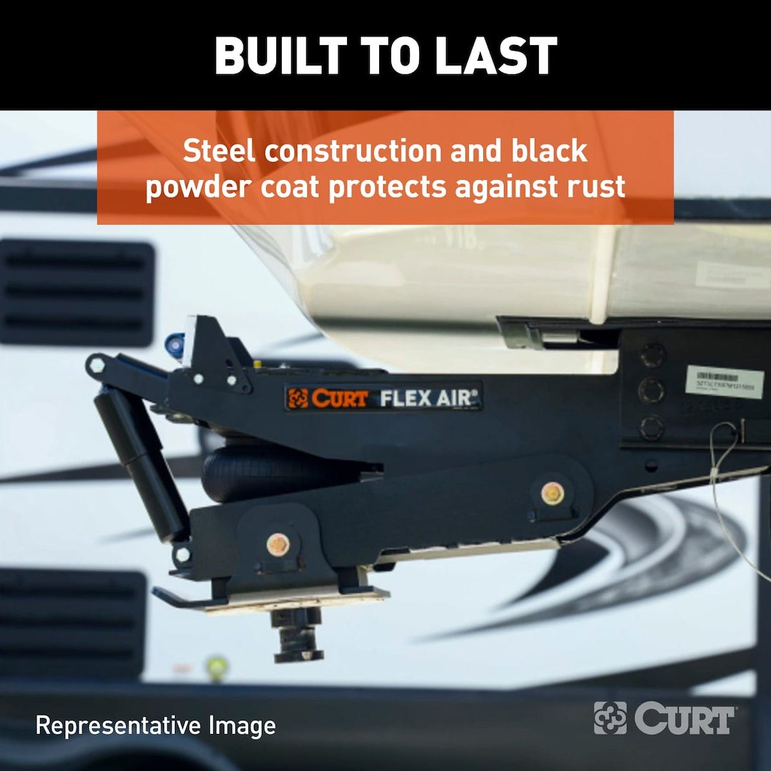 Product of Lippert Components 328492 L05 Air-Ride King Pin 18000 Pound Fifth Wheel Trailer Hitch Pin Box