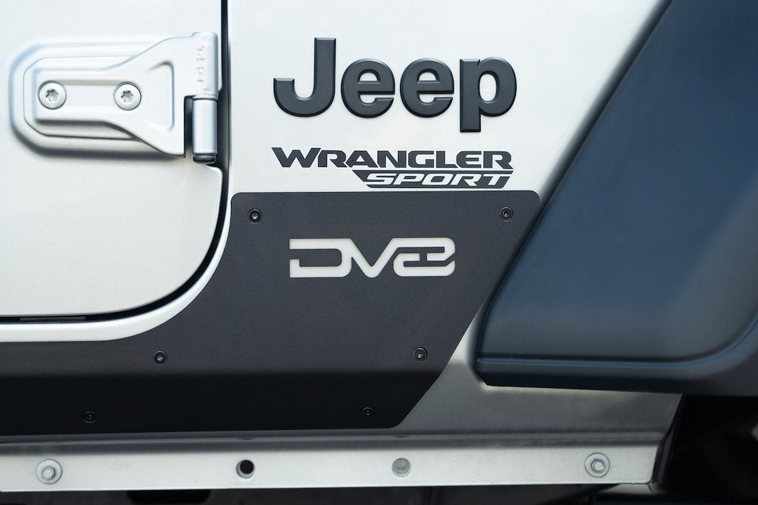 Dv8 Offroad Srjl-29 Rocker Panel Guard||2018-2023-Jeep-Wrangler-Jl-2-Door-Rock-Skins_Installed-07.Jpg||95||dv8srjl29||1629330
