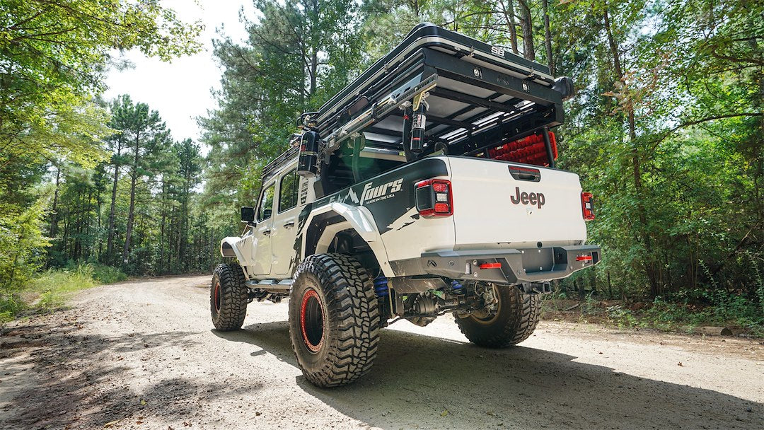 Product of Fab Fours JT20-Y1952-1 Steel Matte Powder Coated Bumper