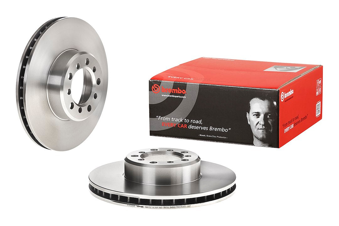 Product of Brembo 09492810C02 Vented 1 Piece Brake Rotor