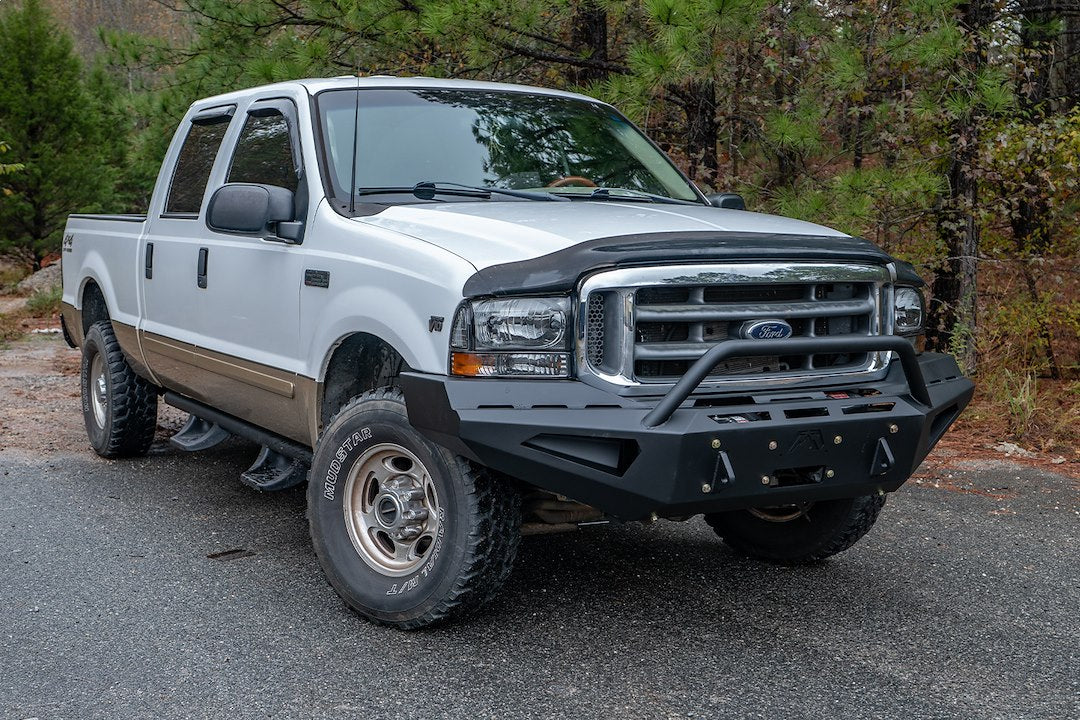 Product of Fab Fours FS99-RS1662-1 Red Steel Steel Powder Coated Bumper