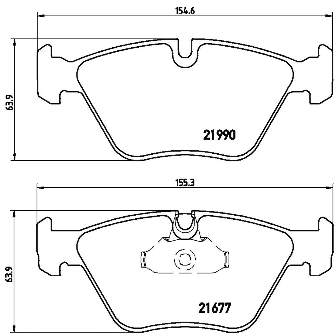 Brembo P06065 Brake Pad||p06065_Drw.Jpg||87||brmp06065||1752393