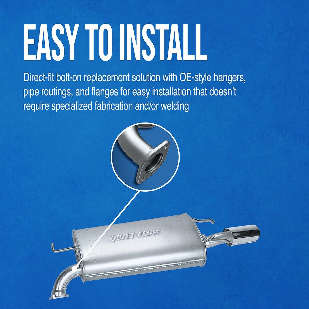 Product of Walker Exhaust 22307 Quiet-Flow Steel Exhaust Muffler