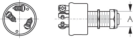 Product of Sea Dog 420350-1 Marine Ignition Switch