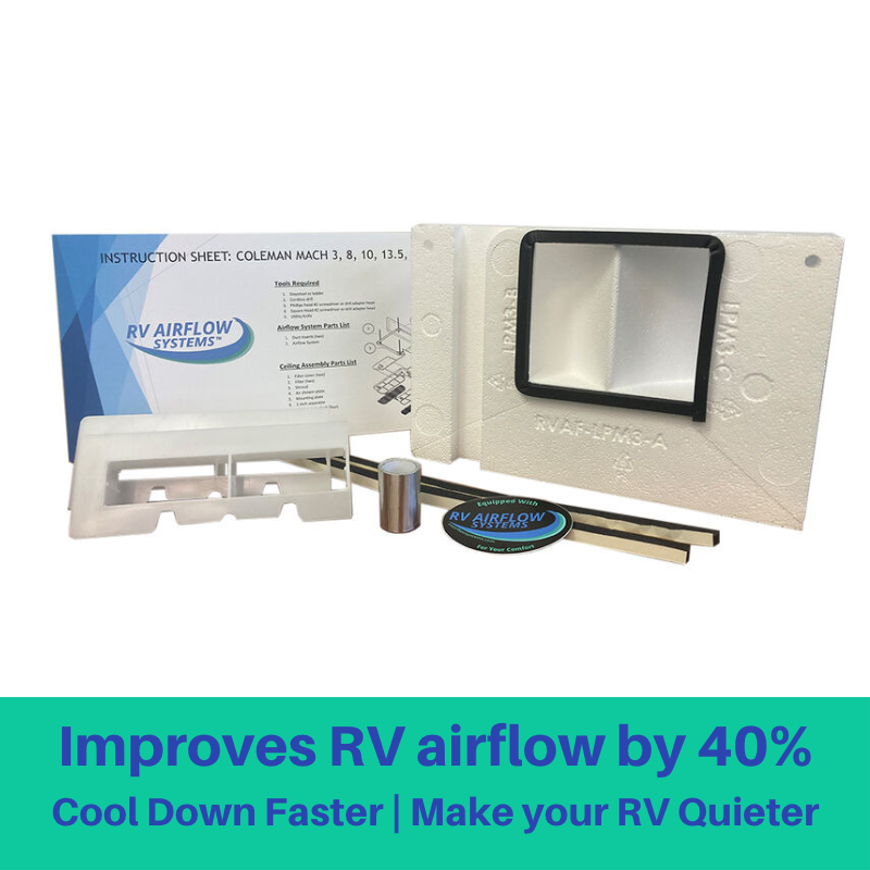 Product of Rv Airflow Systems Rvaf-Lpm3-Kit Air Conditioner Air Flow System