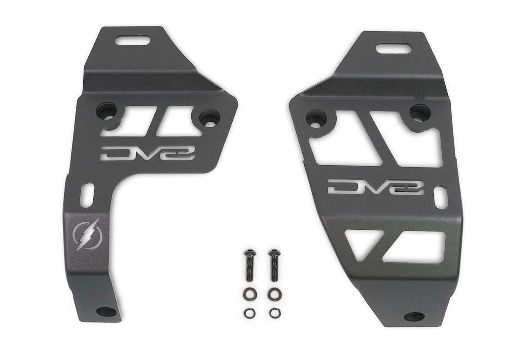 Dv8 Offroad Lbjl-12 Driving/ Fog Light Mounting Bracket||jeep-4xe-A-Pillar-Dual-Pod-Light-Mounts_Offtruck-01.Jpg||91||dv8lbjl12||1627993
