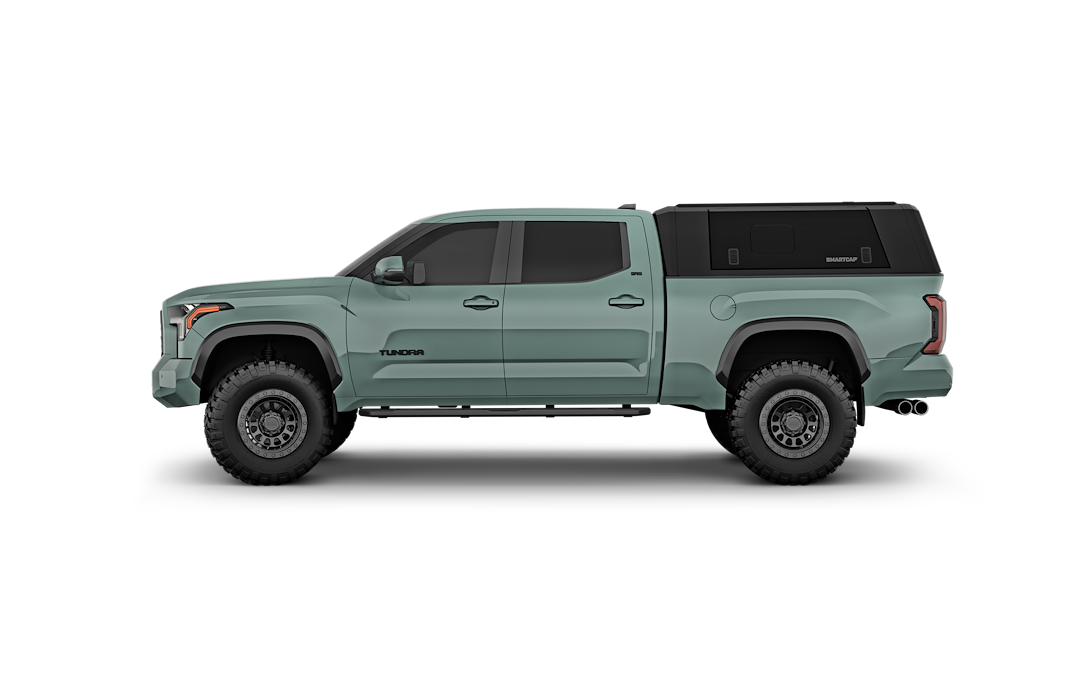 Product of SmartCap EV1311-MB Black Stainless Steel 5-Piece Truck Cap