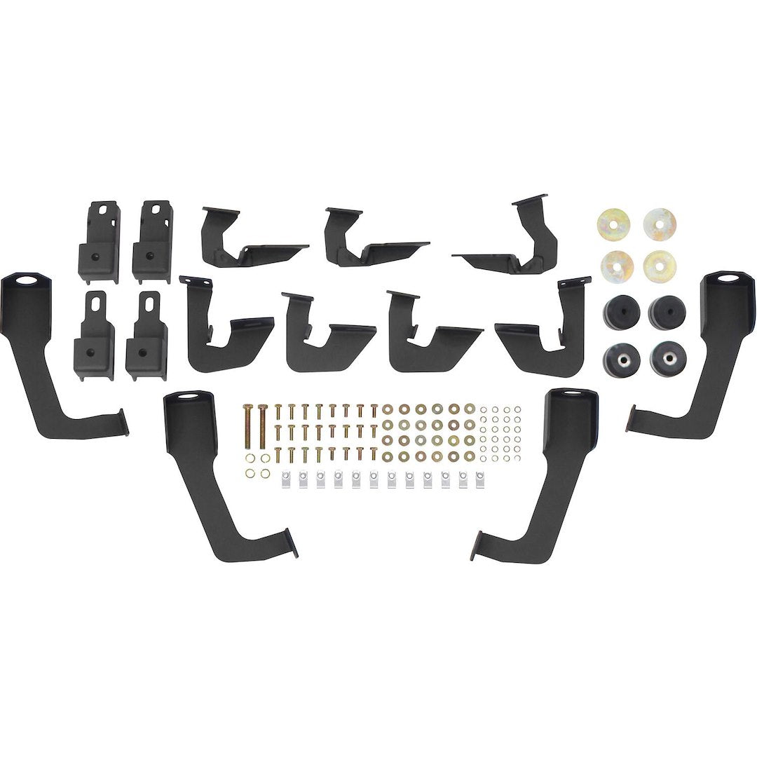 Product of Westin Automotive 56-534575 Black Powder Coated Square Nerf Bar - Truck Wheel To Wheel