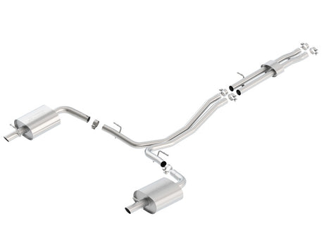 Product of Borla 140659 S-Type Cat Back System Dual Exhaust System Kit