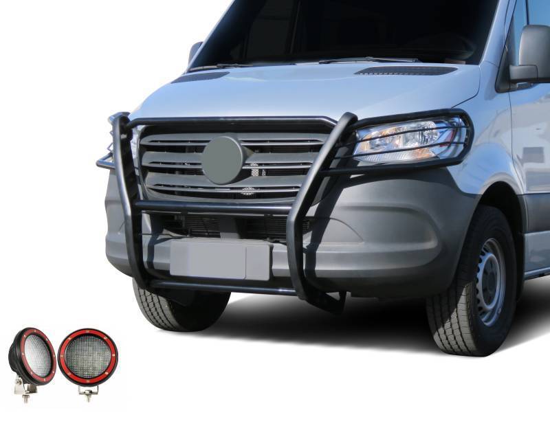Black Horse Offroad 17d503ma-Plfr Grille Guard||||92||blk17d503mafr||2007101