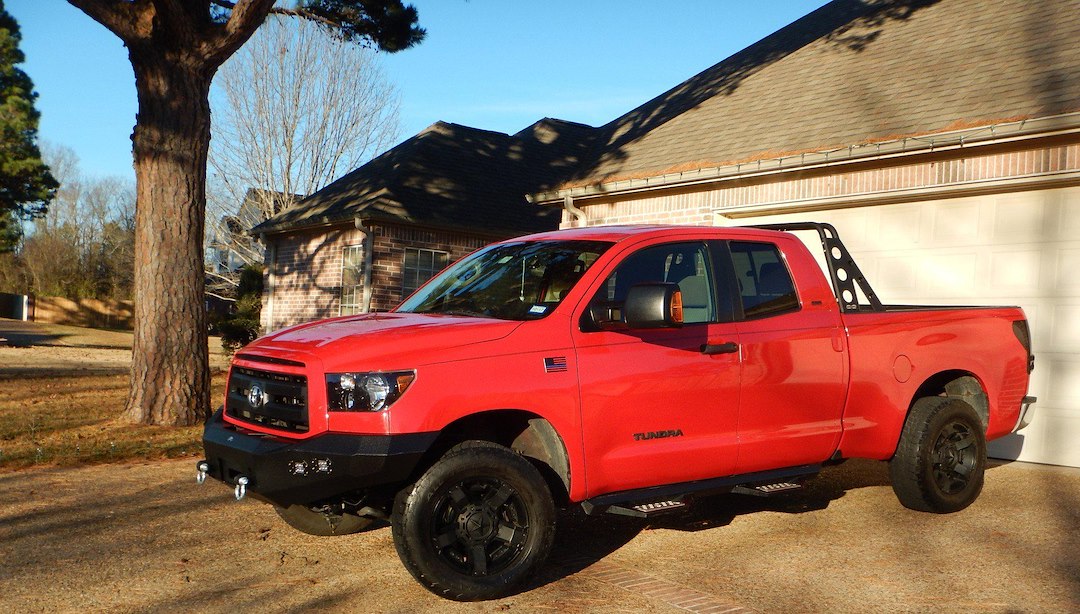 Product of DV8 Offroad FBTT2-02 Steel Powder Coated Bumper